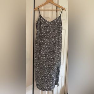 Abercrombie & Fitch Blue & White Floral Dress Size XL